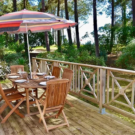 Villa Avec Piscine Sur Le Golf Entre Et Ocean Biscarrosse