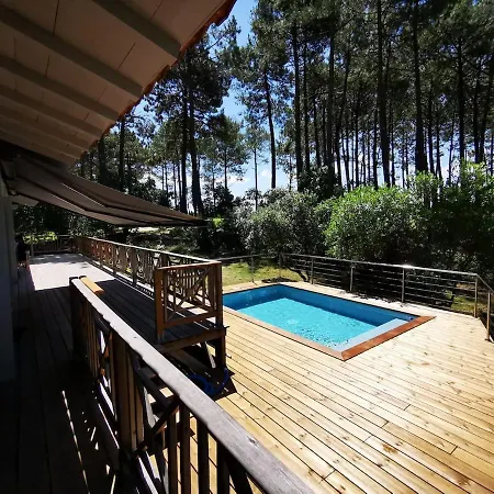 Villa Avec Piscine Sur Le Golf Entre Et Ocean Biscarrosse